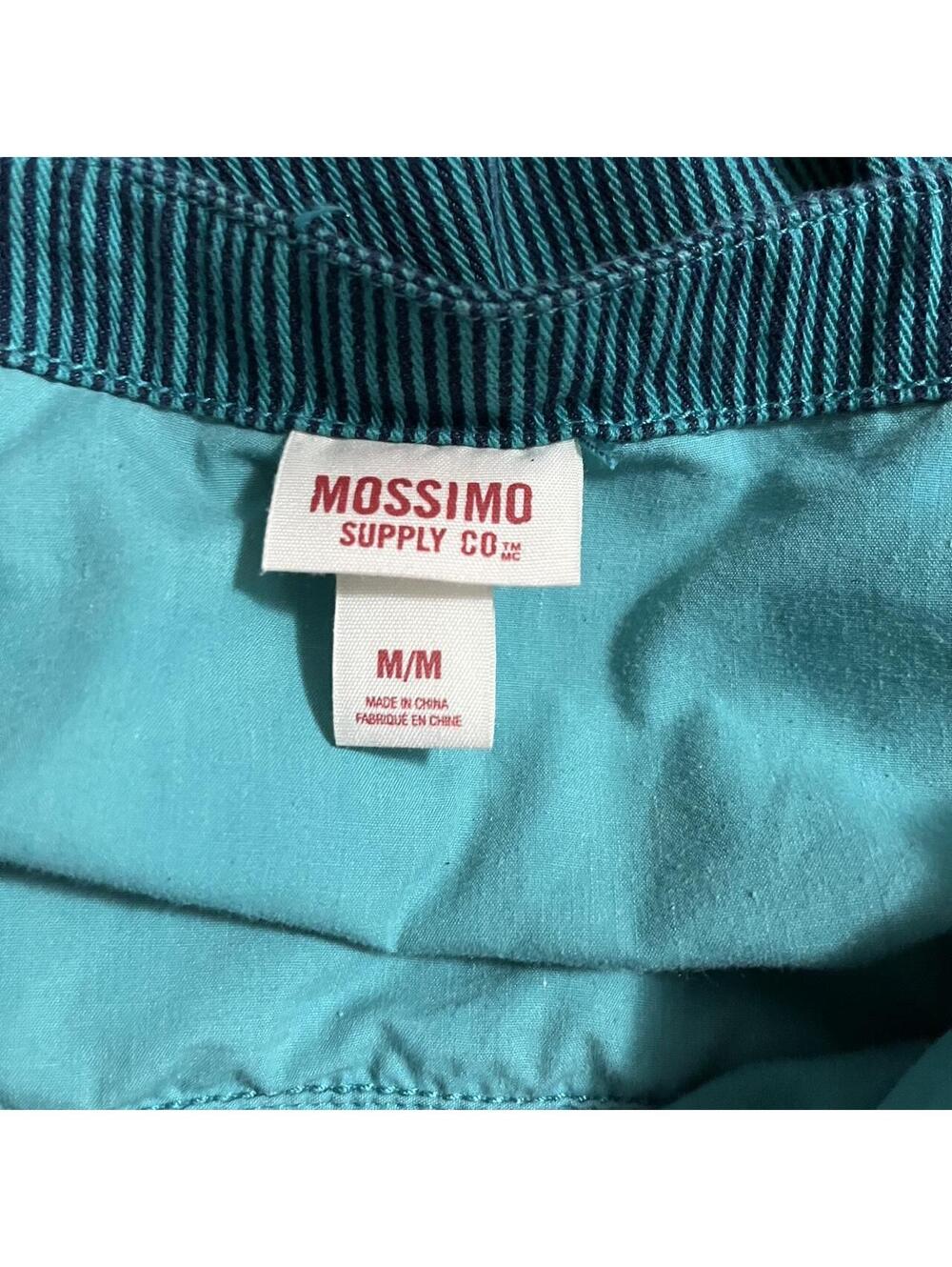 Green corduroy Mossimo halter top #stripes